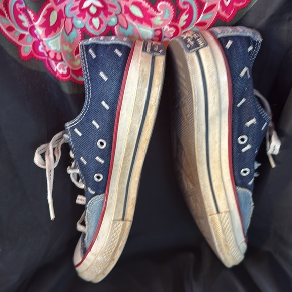 ๐ Converse Chuck 70 Low 'Indigo Boro - Midnight Navy' 171065C Size Men 9/Wonen11 - Picture 2 of 4